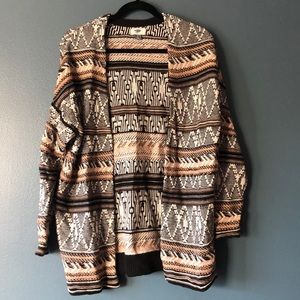 Heavy knit cardigan